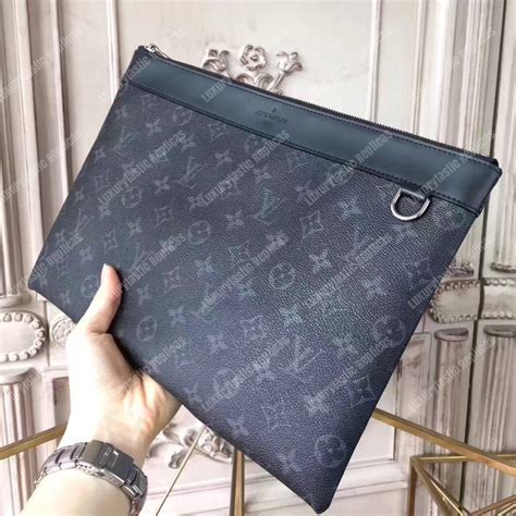 pochette uomo pelle lv